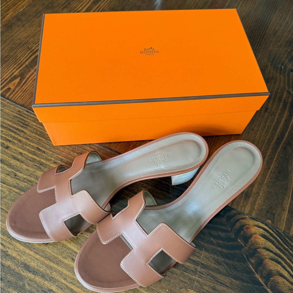 Hermes Oasis sandals, Gold, size 41.5